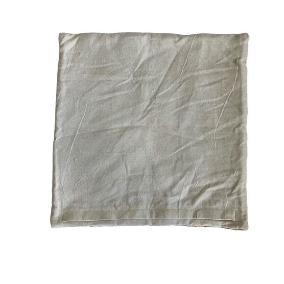 Boho Decor Cushion Cover Aztec Print Pink Orange Beige Pillow Cover 20"x20" - Picture 2 of 3